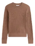Tommy Hilfiger cable-knit pullover - Brown