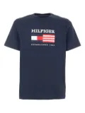 Tommy Hilfiger Hilfiger flag graphic T-shirt - Blue