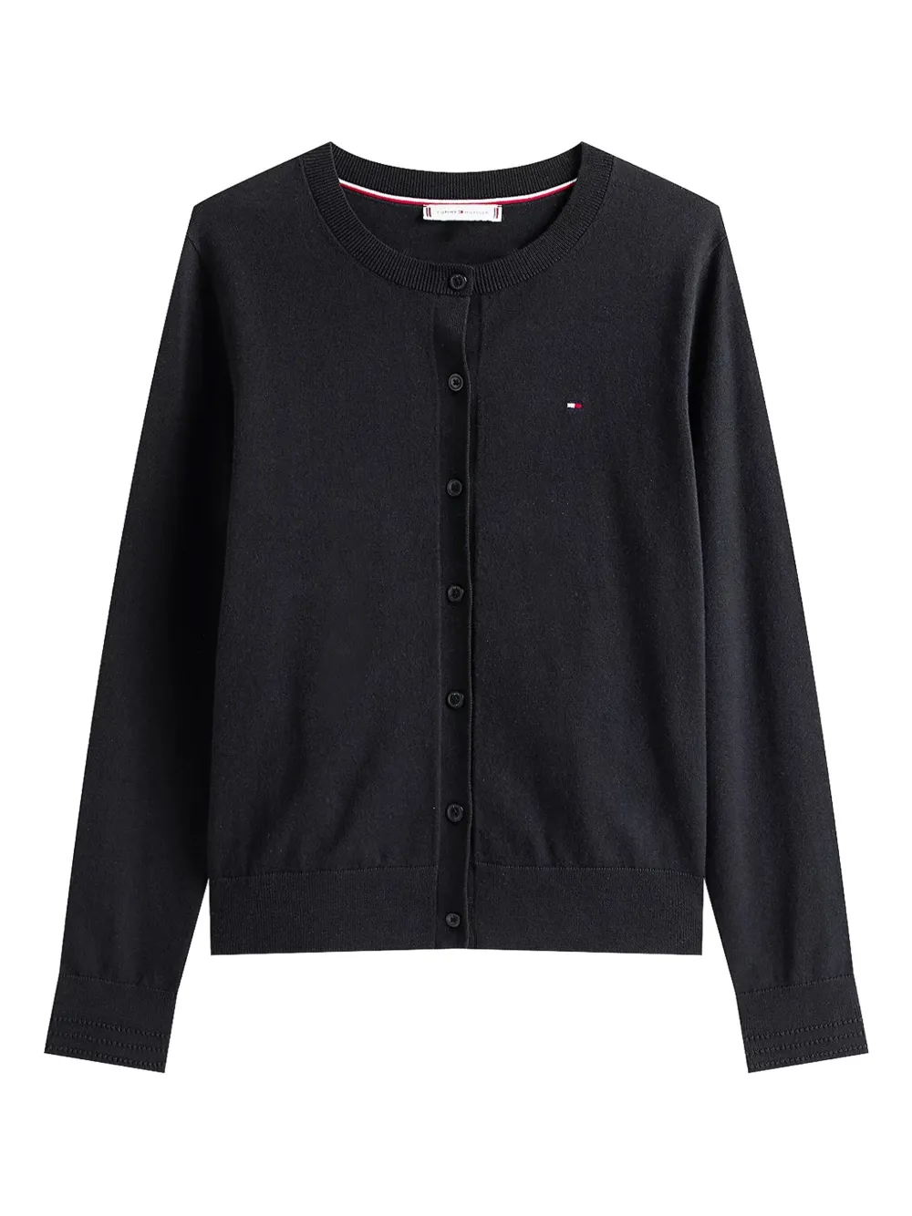 Tommy Hilfiger button-fastening cotton cardigan - ブラック Tommy Hilfiger button-fastening cotton cardigan - ブラック
