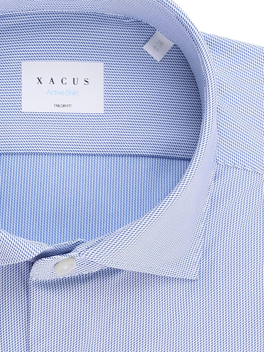 Xacus buttoned shirt - Blauw