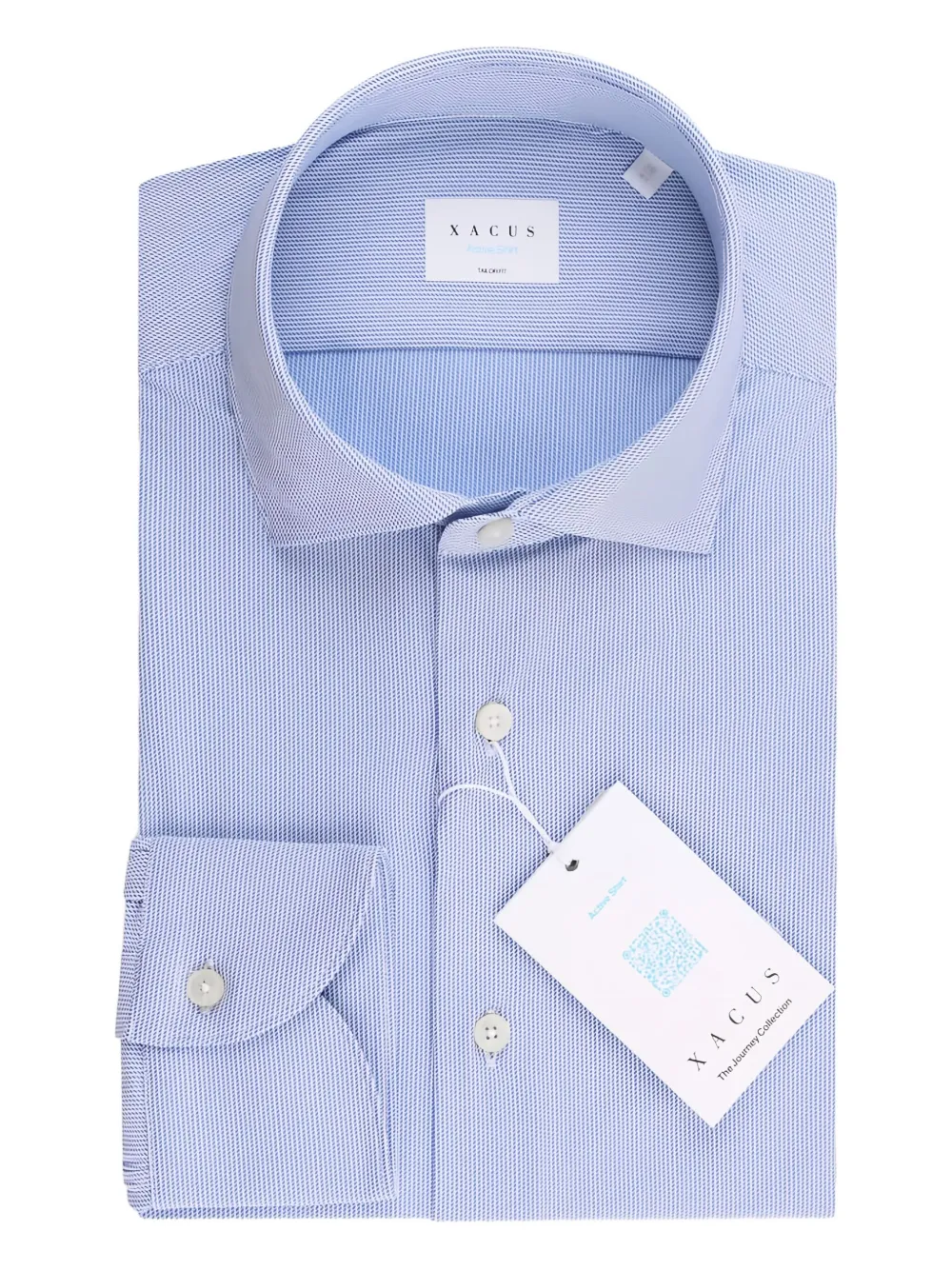 Xacus Buttoned Shirt In Blue
