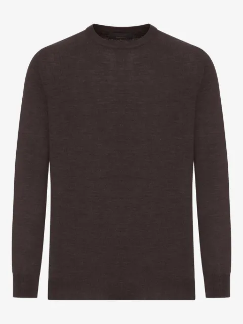 Zanone crew-neck long-sleeve top