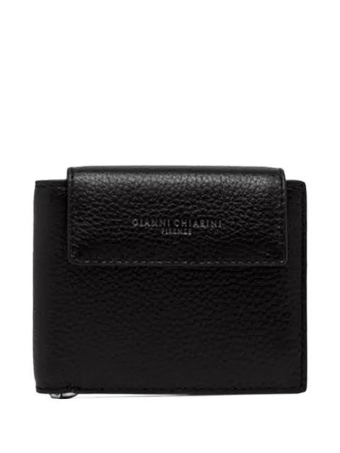 GIANNI CHIARINI leather money-clip wallet