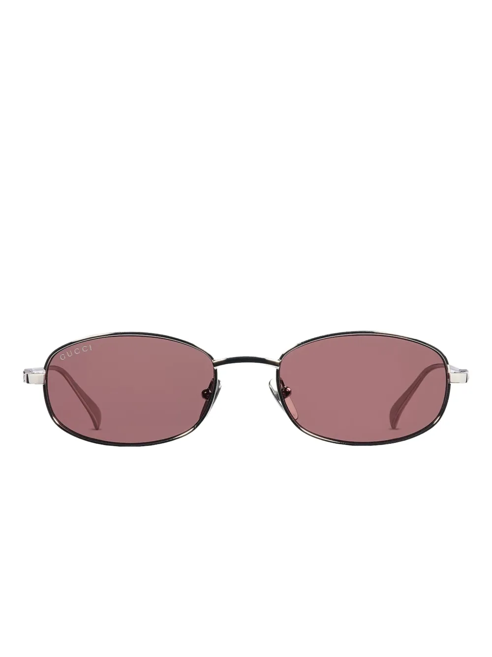 Gucci Eyewear oval-frame sunglasses Zilver