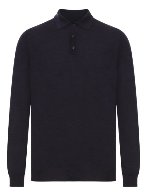 Zanone long-sleeve polo shirt