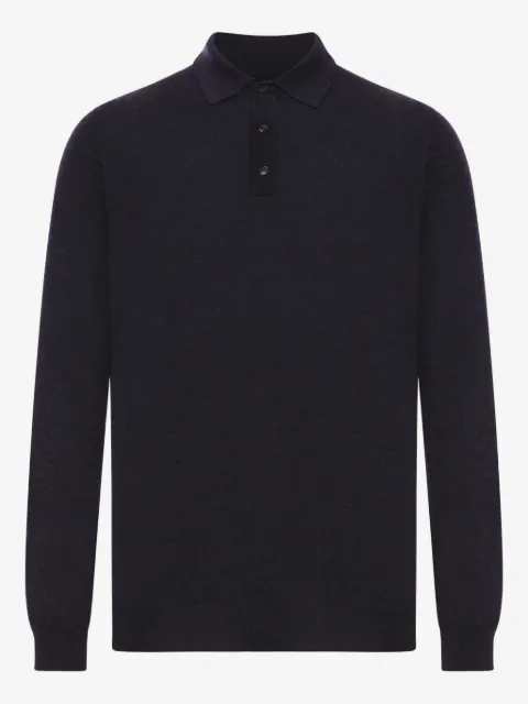 Zanone long-sleeve polo shirt