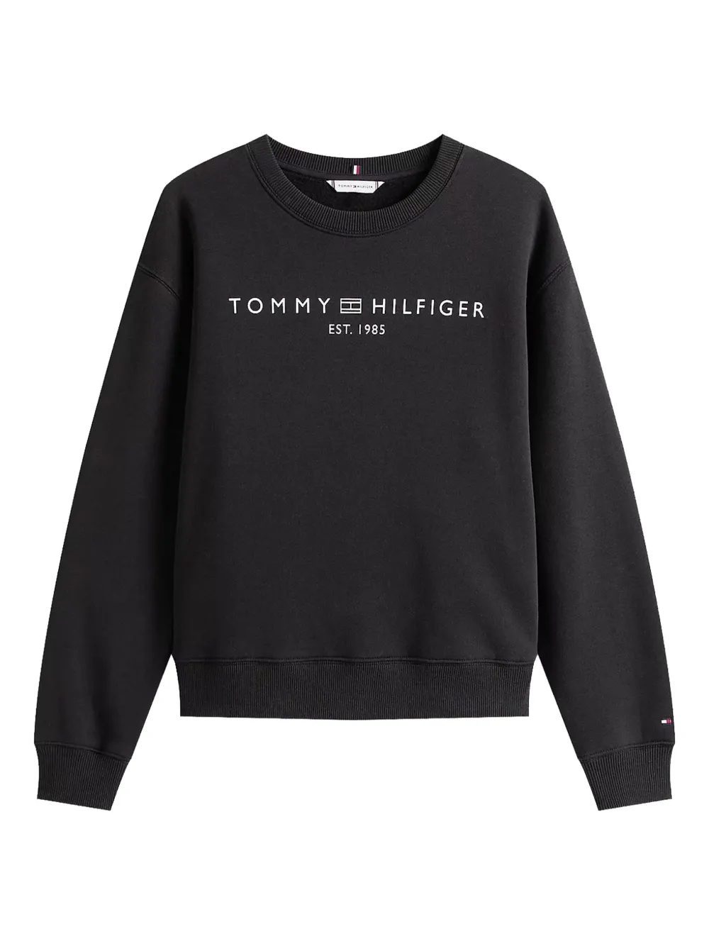 Tommy Hilfiger logo-print sweatshirt | Black | Image 1