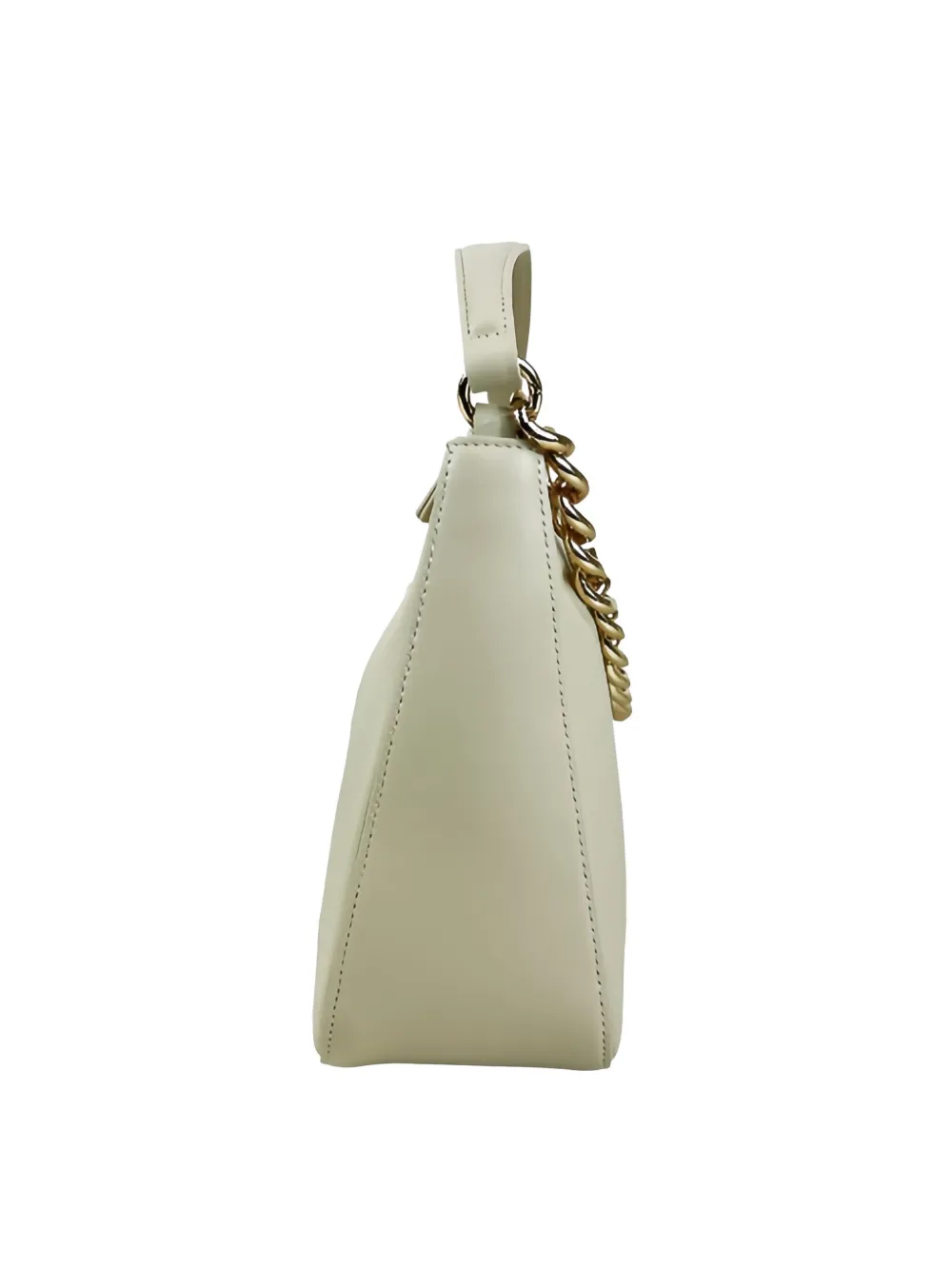 Twinset Chain-embellished Shoulder Bag In Neutral