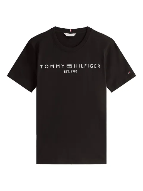 Tommy Hilfiger embroidered-logo cotton T-shirt