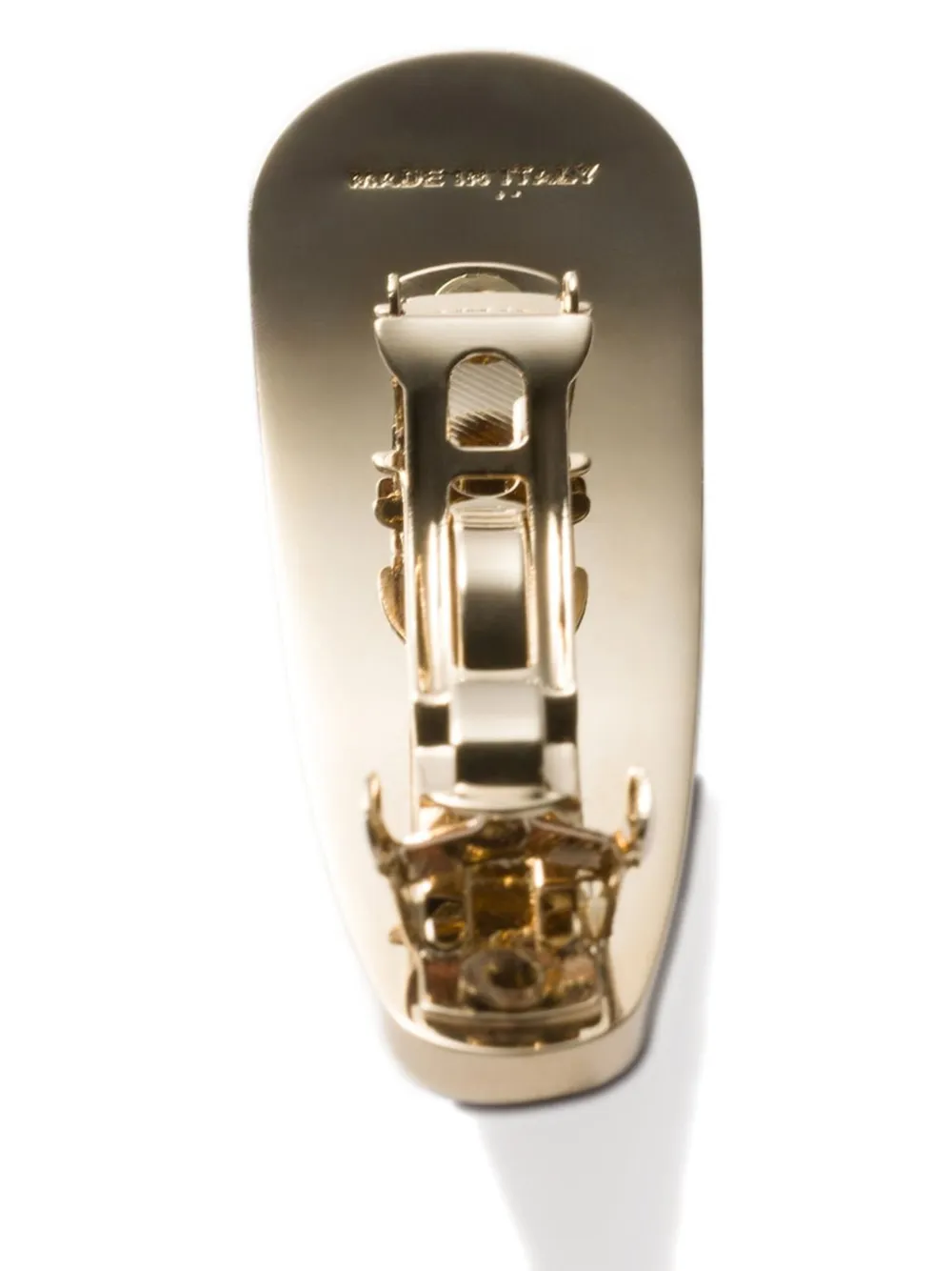 Miu Haarclip met logodetail Rood
