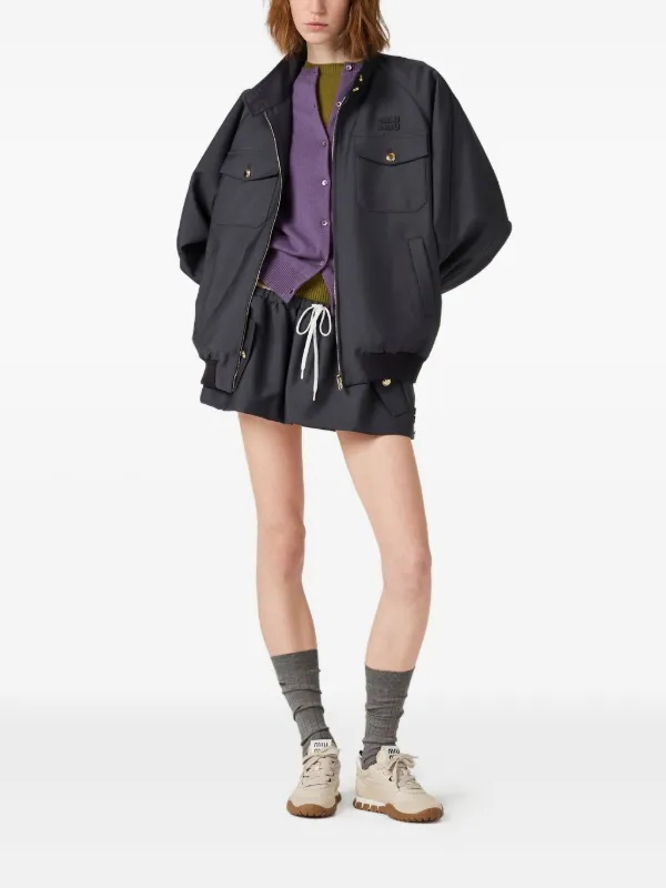 【美品】miu miu 2016aw ニット ジャケット 40 美品】miu miu 2016aw ニット ジャケット 40