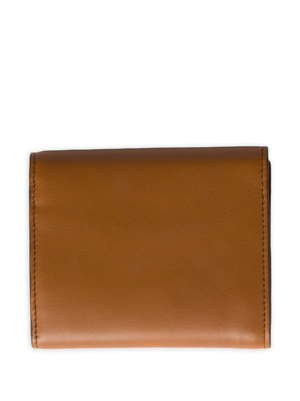 Miu Miu Portemonnee met logo-reliëf - Bruin