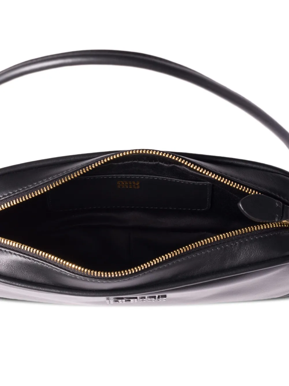 Miu Leren tas Zwart