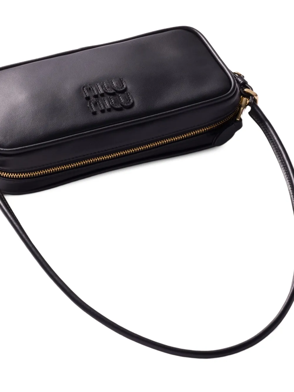 Miu Leren tas Zwart