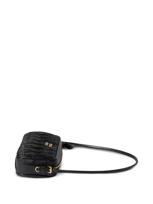 ☆大人気デザイン☆ miu miu MATELASSE LEATHER MINI BAG Miu Miu Matelassé Leather Mini Bag | Black | FARFETCH PL