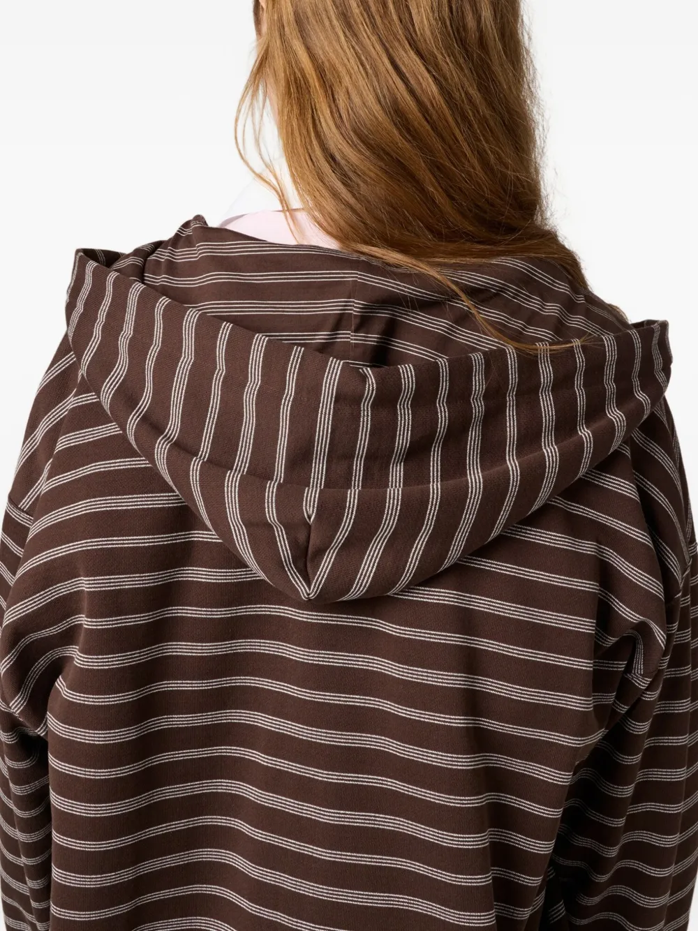 Miu Sweater met capuchon Bruin