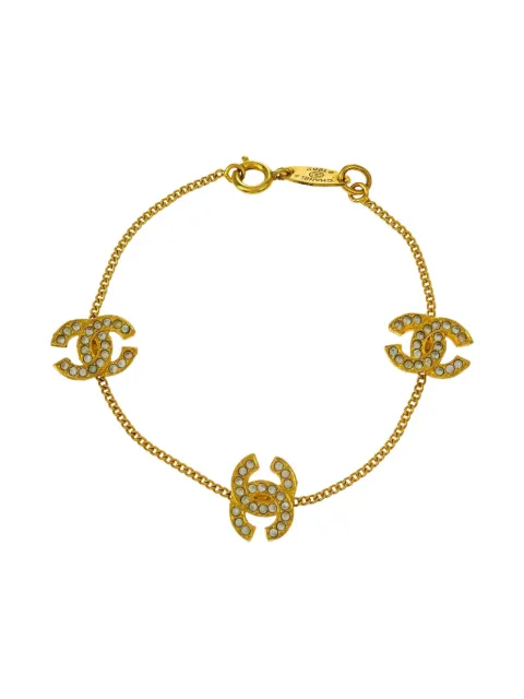 CHANEL Pre-Owned 1982 CC chain bracelet