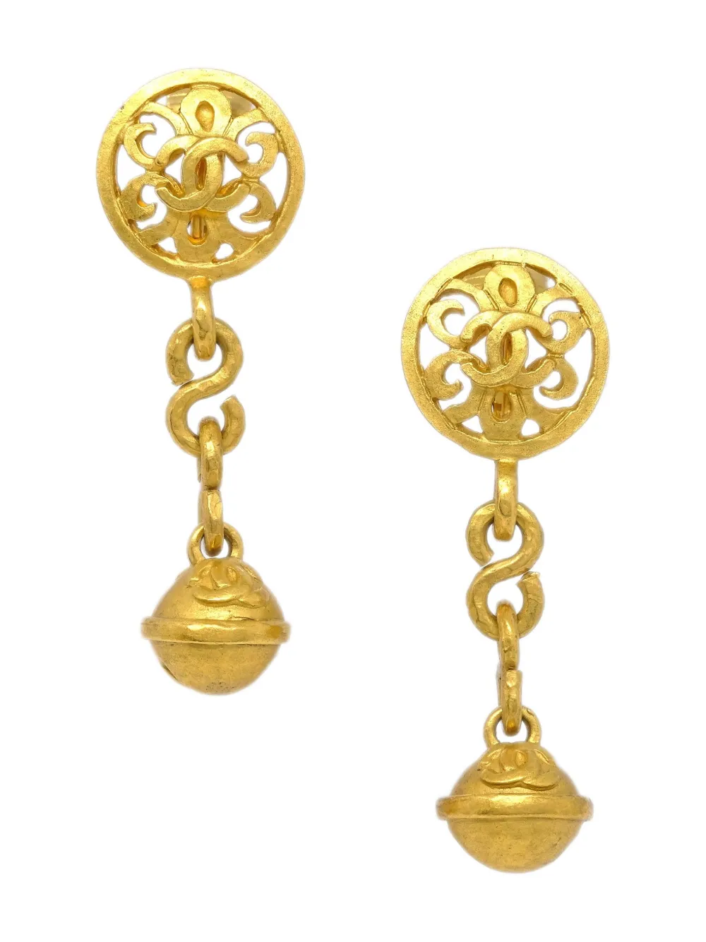 1995 Bell drop earrings