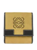 Loewe Pre-Owned 1990-2000s suede wallet - Neutrals