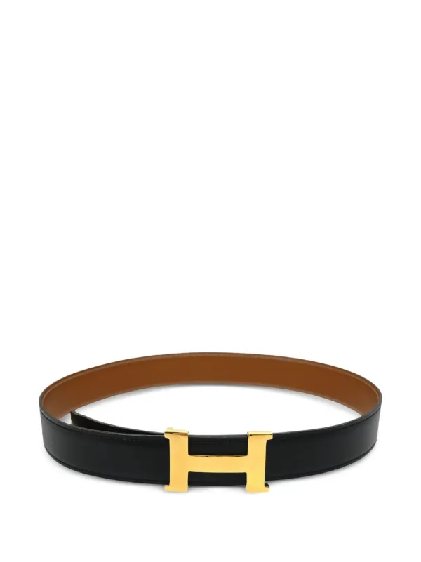 Hermès Pre-Owned 1997 Constance Belt Black FARFETCH IN