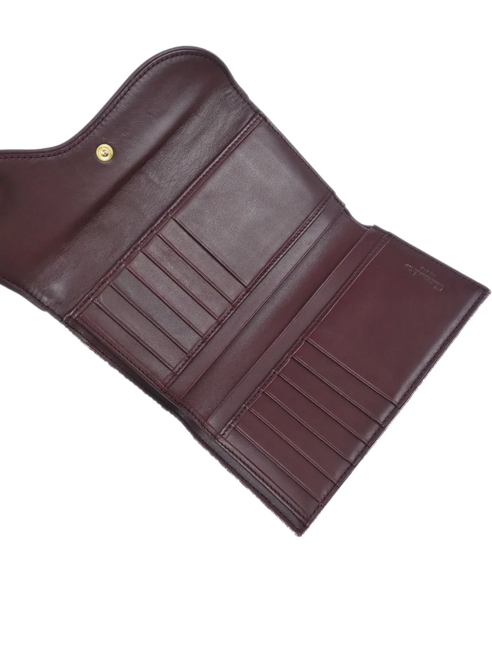 Pre-owned Dior 2003 Trotter Wallet In Red