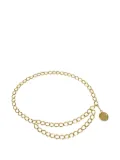CHANEL Pre-Owned 1995 Chain Medallion belt - Gold