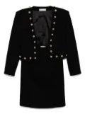 Saint Laurent Pre-Owned 1990-2000s setup suit jacket skirt - Black