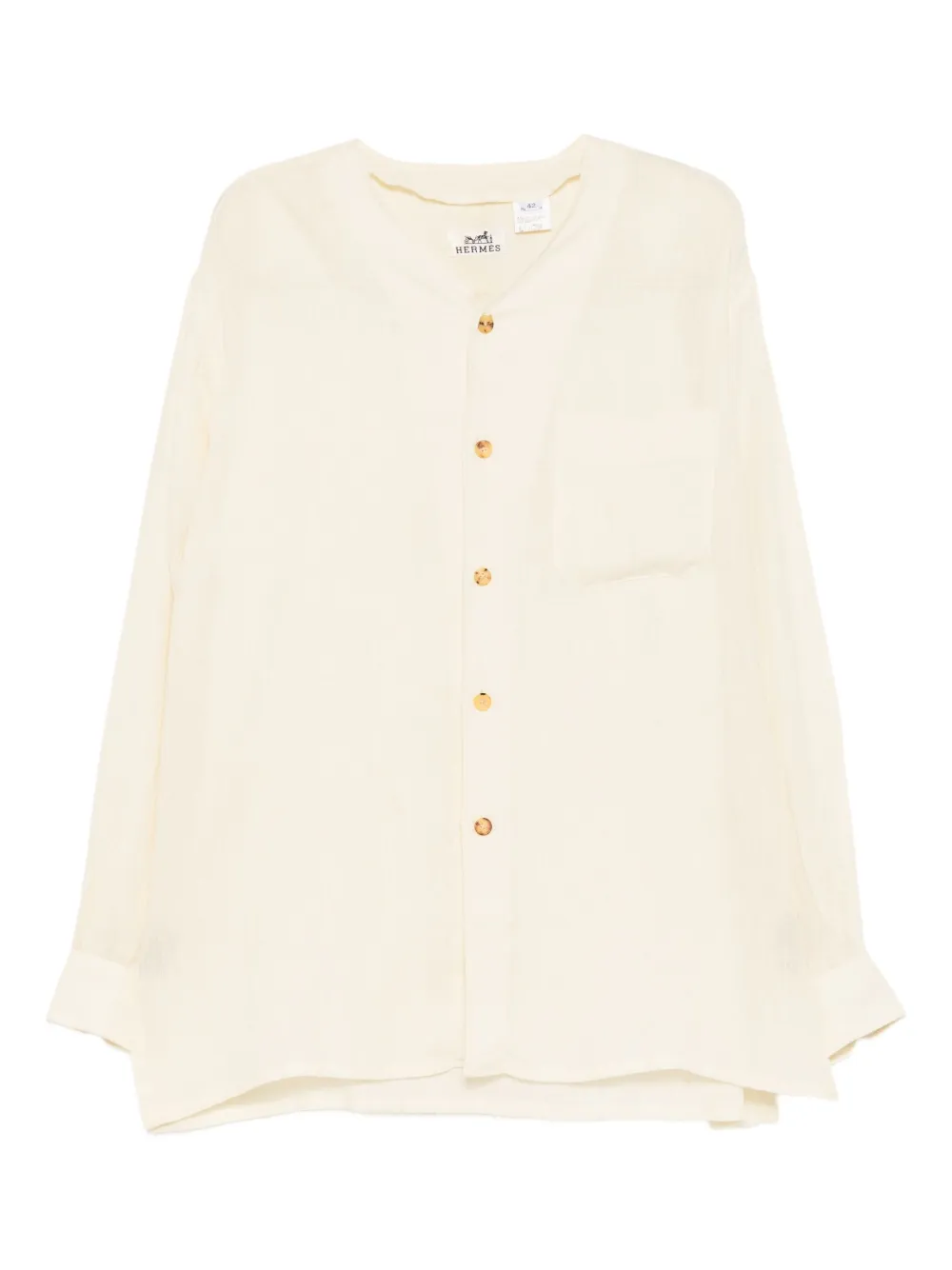 Hermès Pre-Owned 1990-2000s shirt blouse | White | Image 1