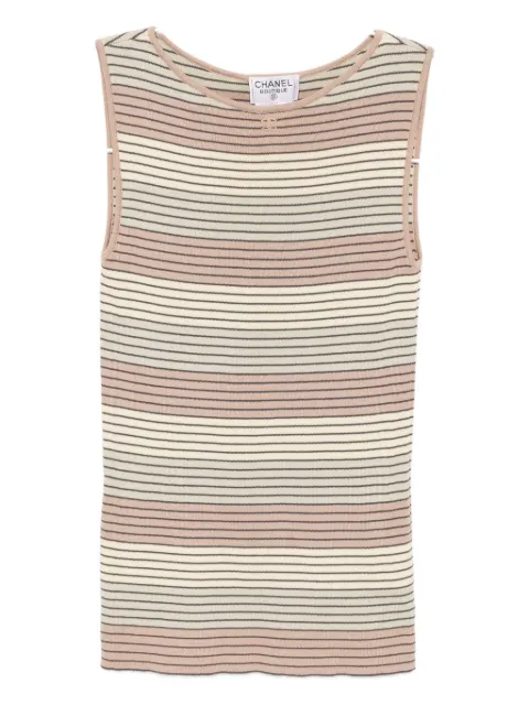 CHANEL Pre-Owned 1998 sleeveless tank top