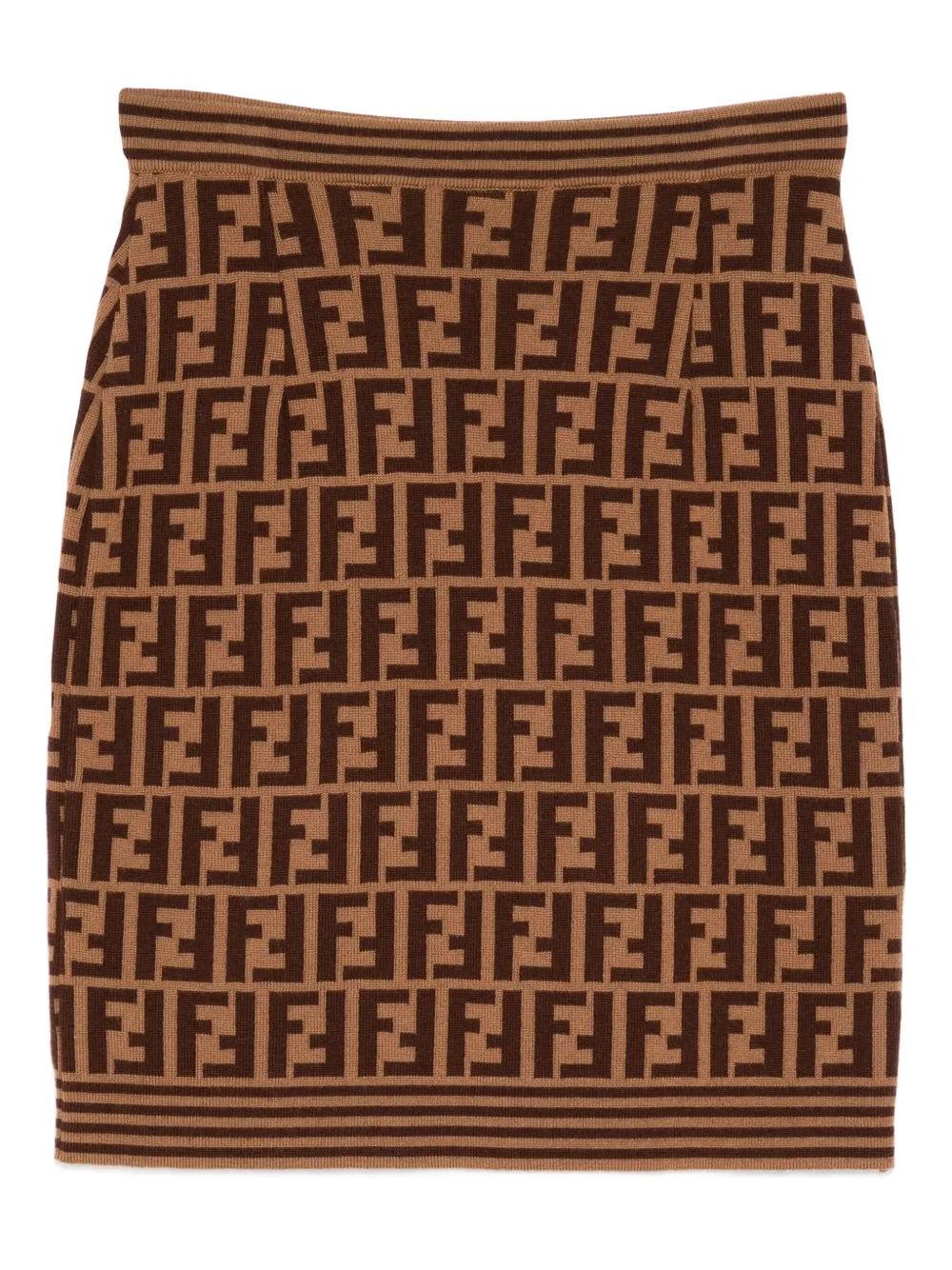 Fendi Pre-Owned 1990-2000s Zucca rok - Bruin