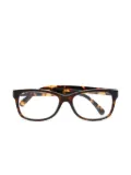 CHANEL Pre-Owned 2000-2020s rectangle-frame glasses - Brown