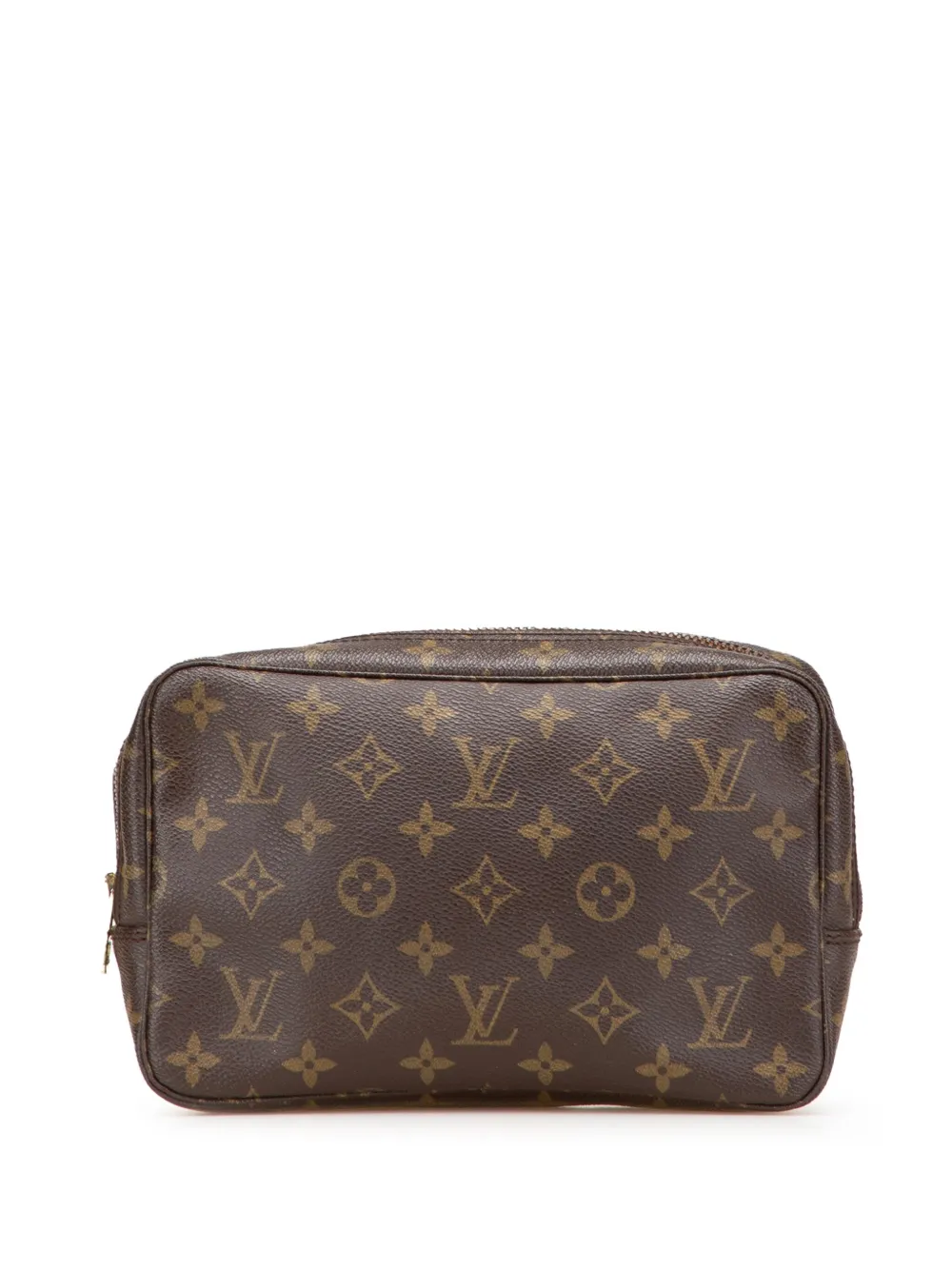 Louis Vuitton Pre-Owned 1985 モノグラム トゥルース トワレット 23 クラッチバッグ - ブラウン Louis Vuitton Pre-Owned 1985 モノグラム トゥルース トワレット 23 クラッチバッグ - ブラウン