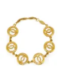 CHANEL Pre-Owned 1982 CC charm bracelet - Gold
