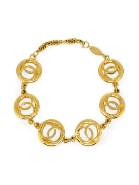 CHANEL Pre-Owned 1982 CC charm bracelet