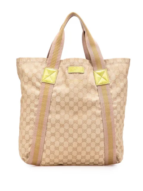 Gucci Pre-Owned 2000-2015 GG Canvas Web tote bag