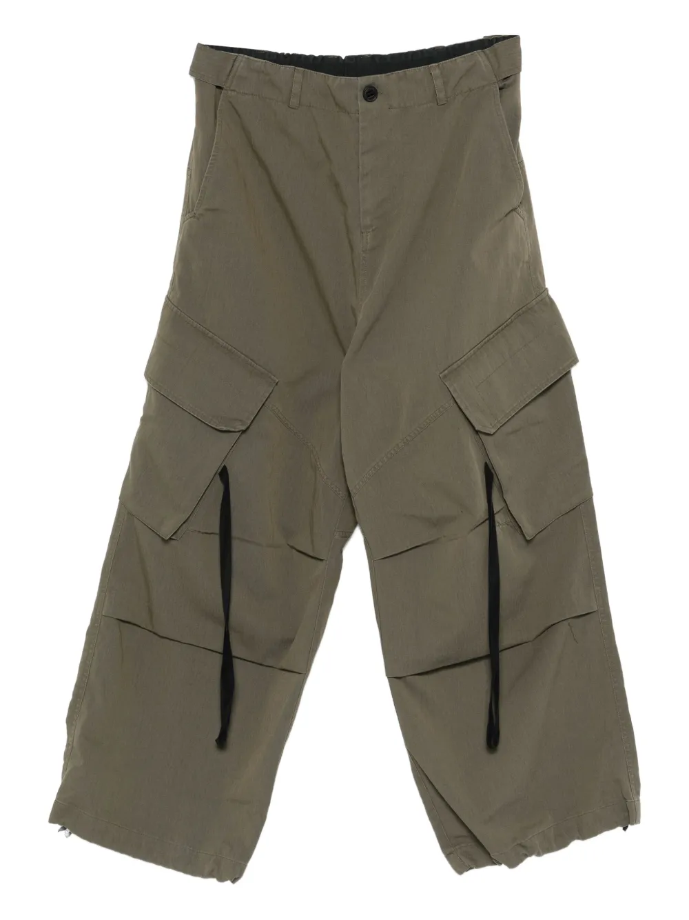 cotton cargo trousers