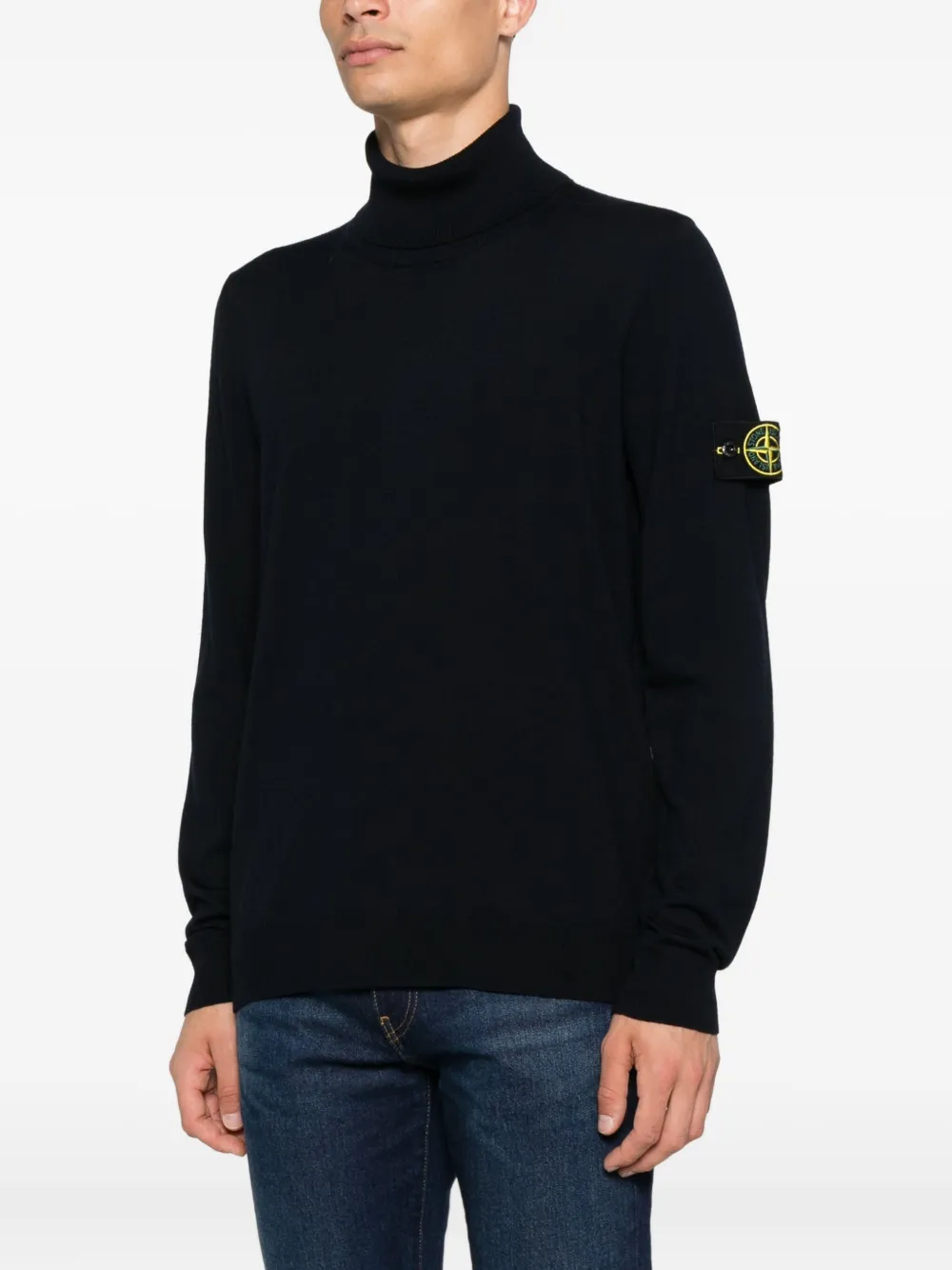 Stone Island Sweaters Blue Blauw