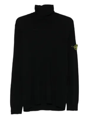 Stone Island ハーフジップ セーター | ブルー | FARFETCH JP