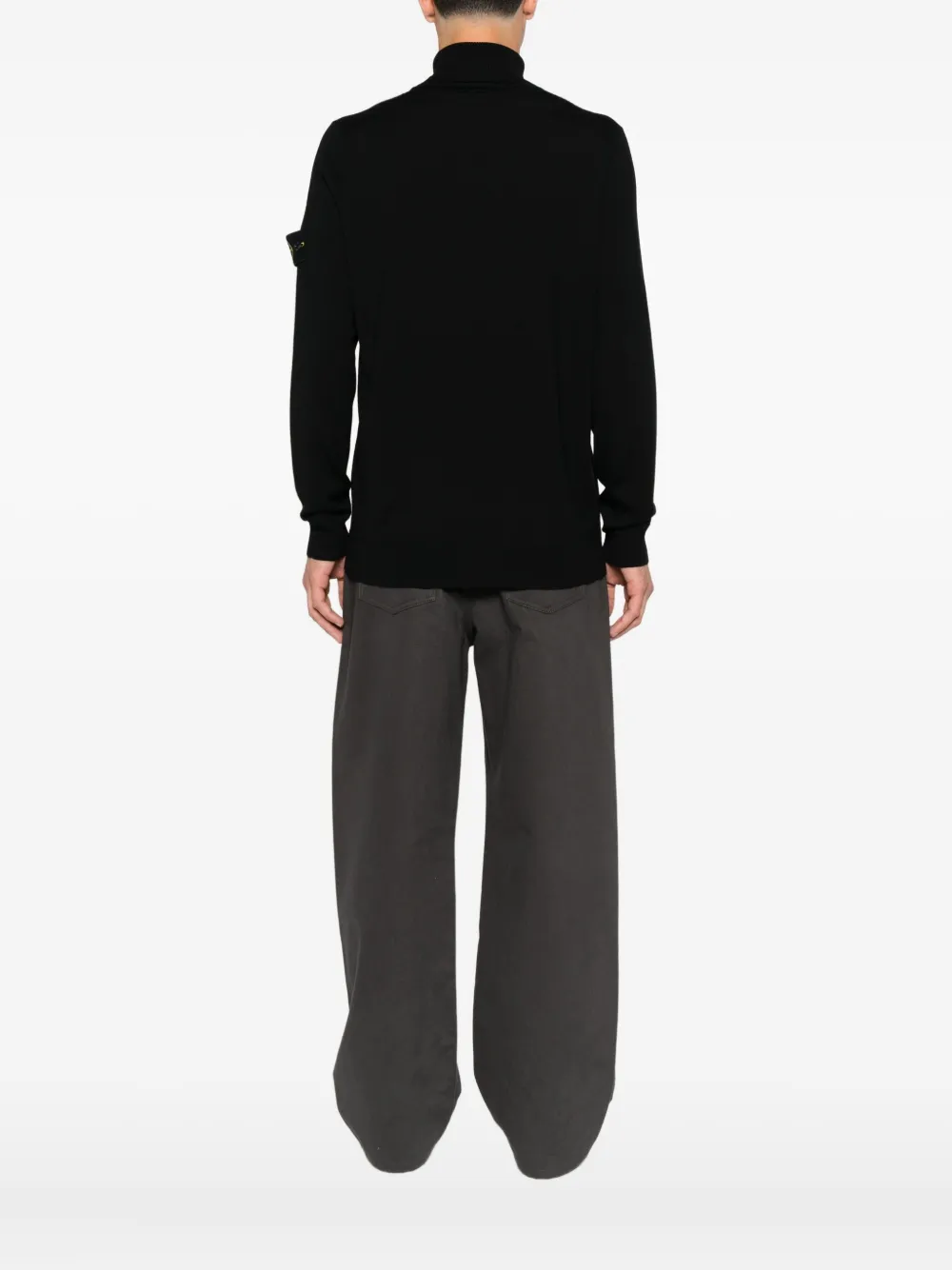 Stone Island Sweaters Black Zwart