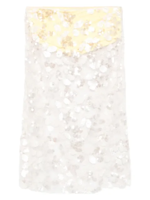 SIEDRES sequin-embellished skirt