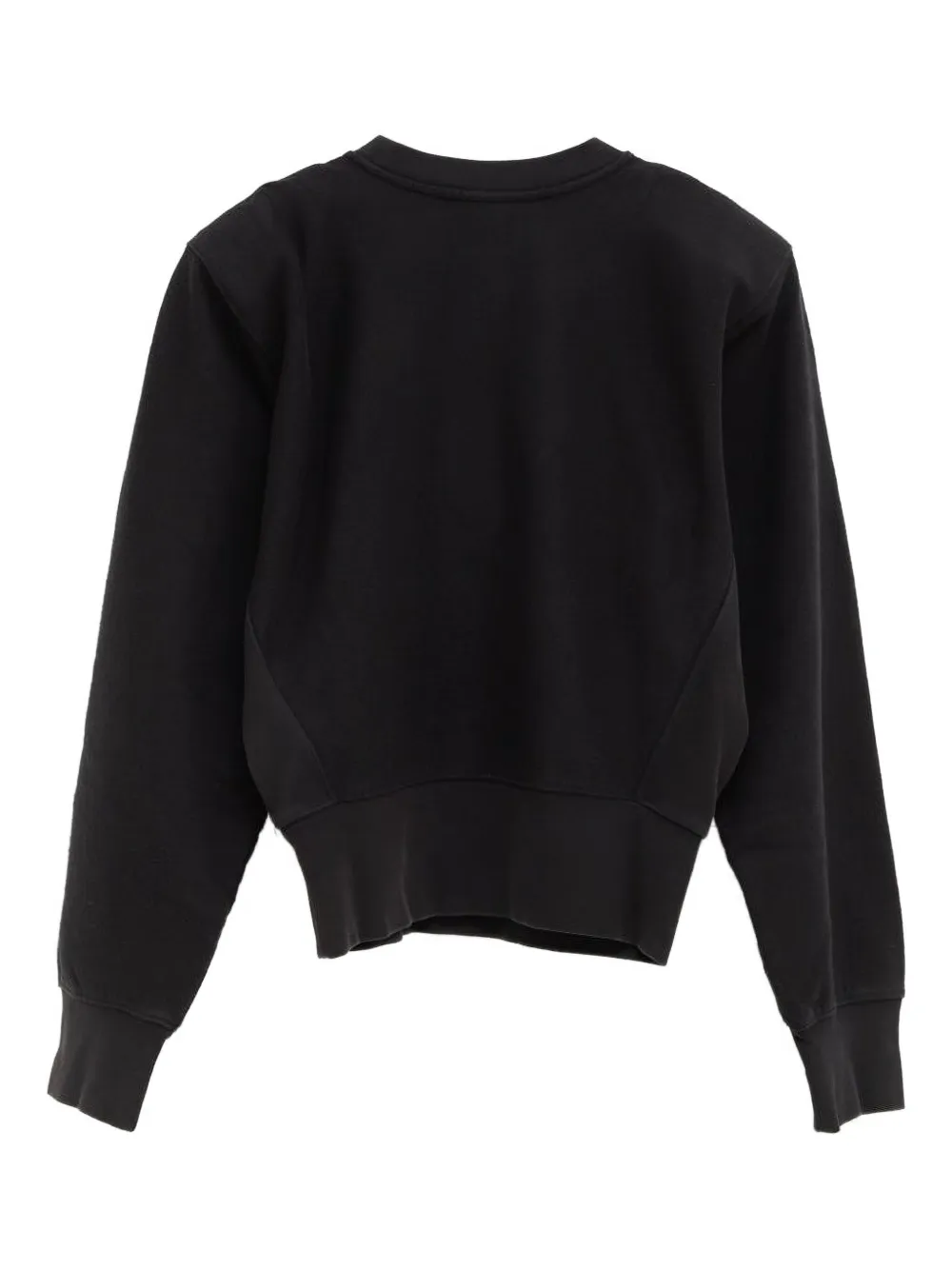 Vaquera Cotton Sweatshirt In Black