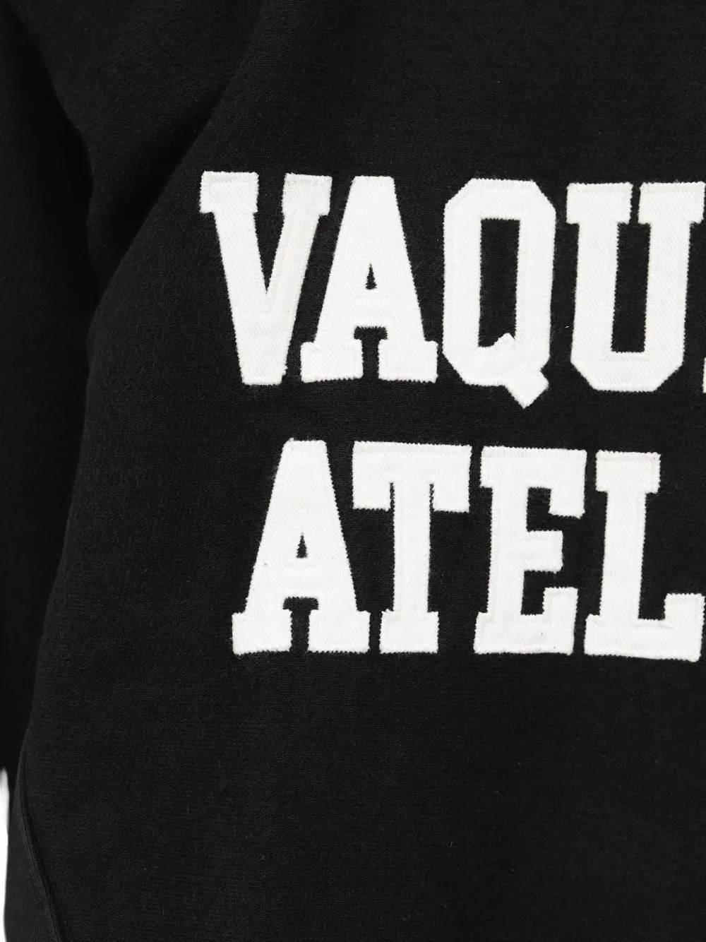 Vaquera Cotton Sweatshirt In Black