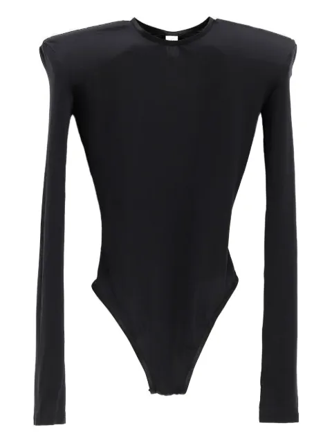 Vaquera body manga larga con hombreras