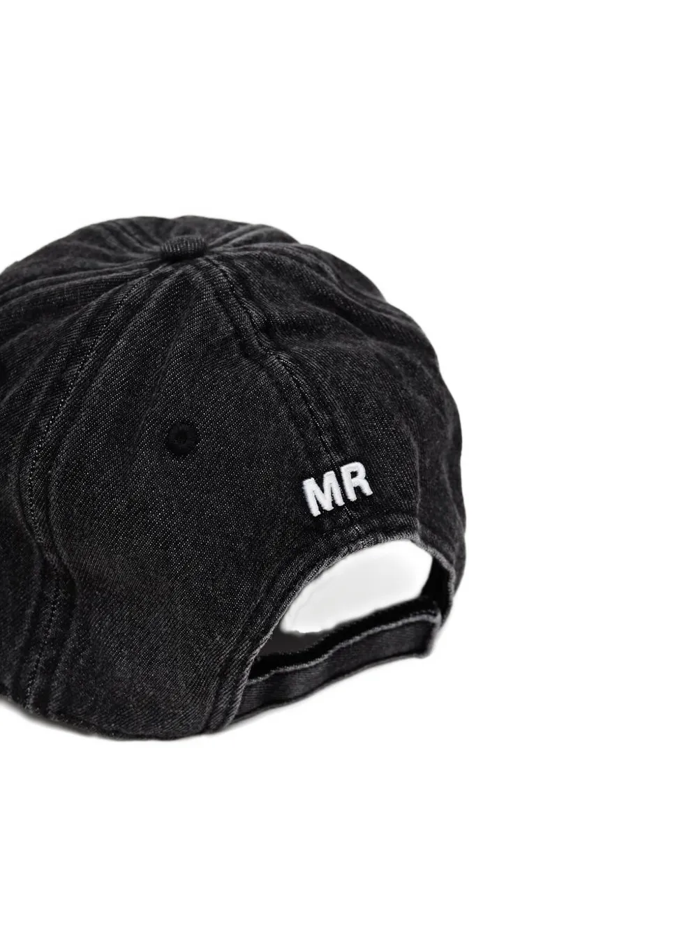 Martine Rose ウォッシュド デニムキャップ Martine Rose ウォッシュド デニムキャップ | ブラック