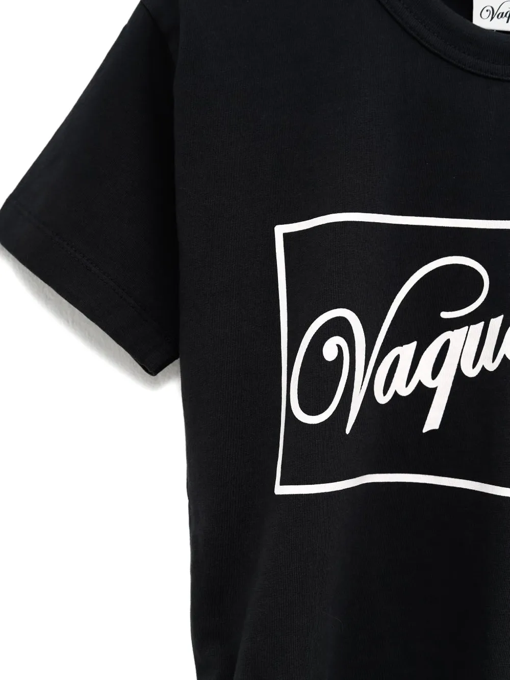 Vaquera Body met logoprint Zwart