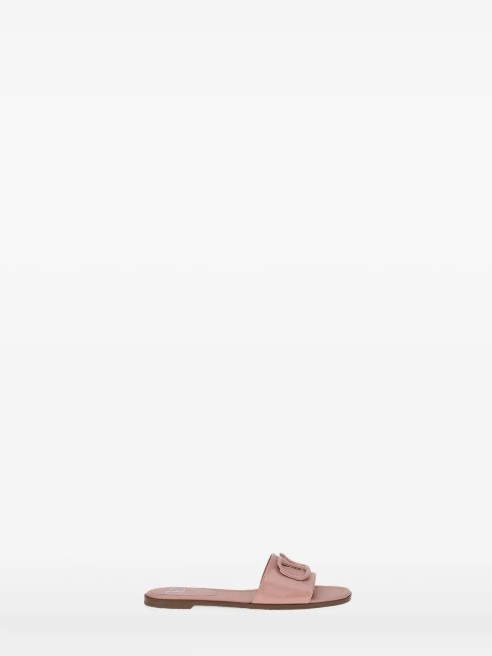 Valentino Garavani VLogo Signature flat sandals Pink