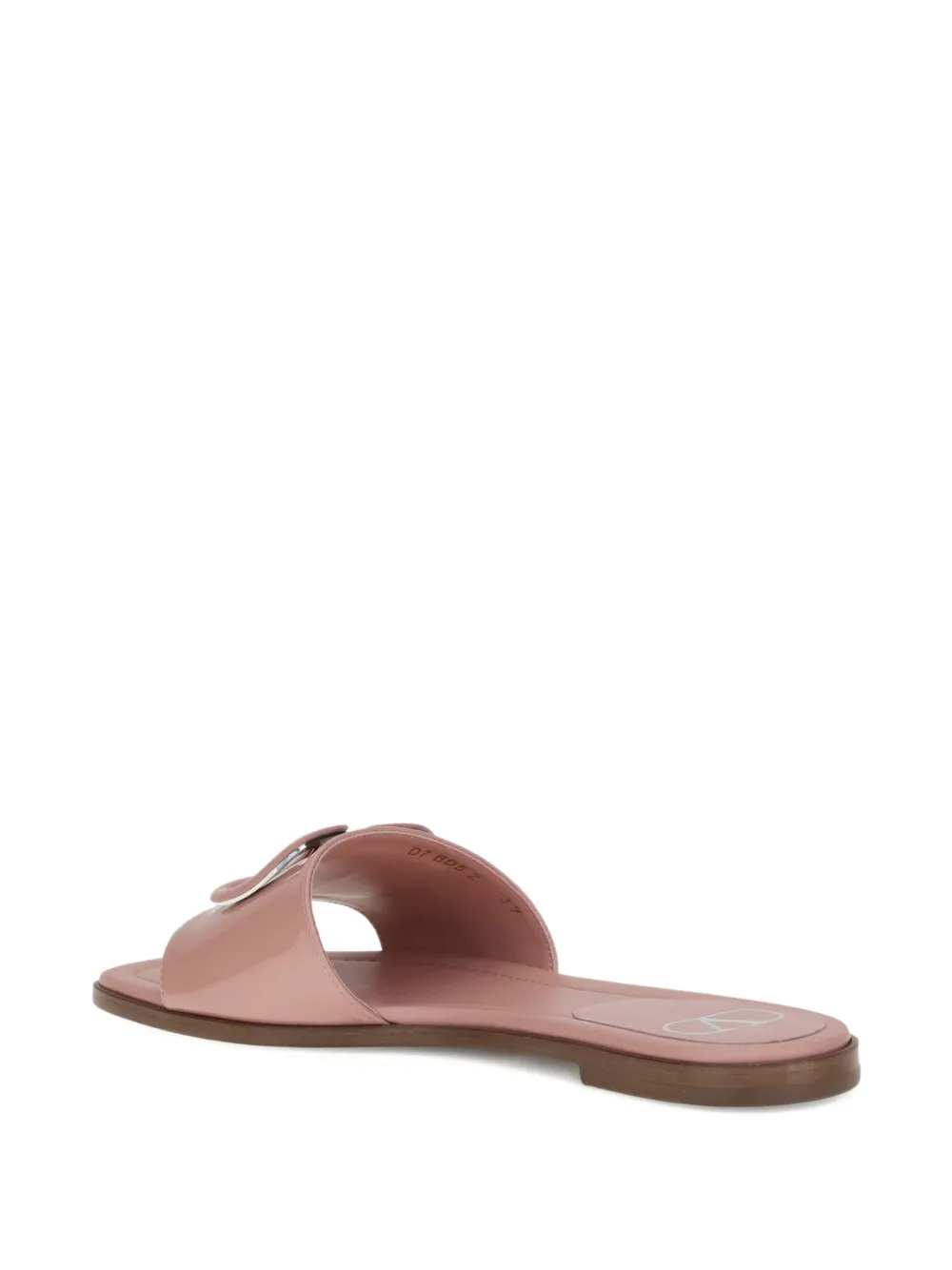 Valentino Garavani VLogo Signature flat sandals Pink