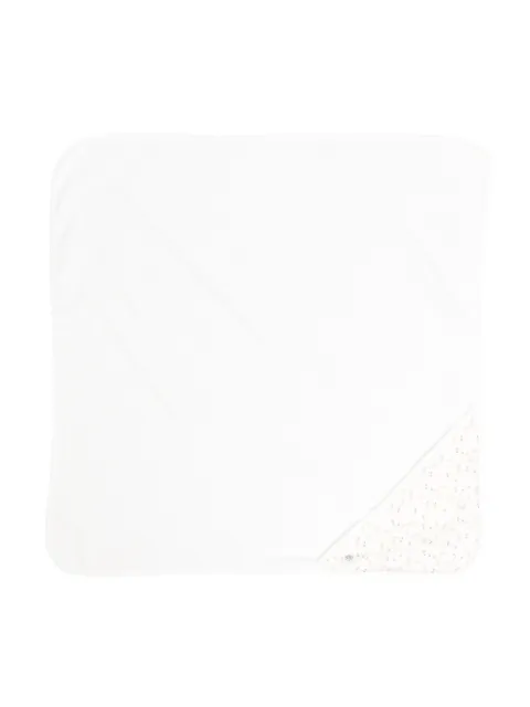 Petit Bateau floral-print blanket