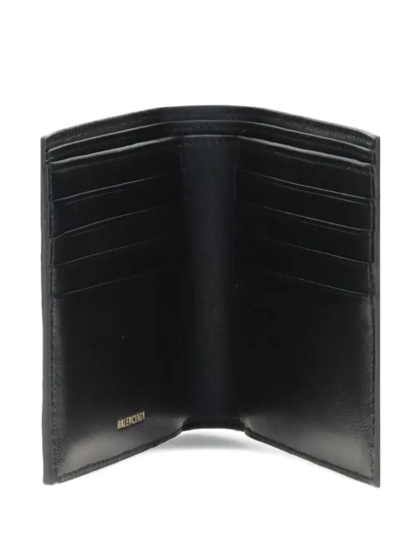Balenciaga BB-logo Leather Wallet | Black | FARFETCH