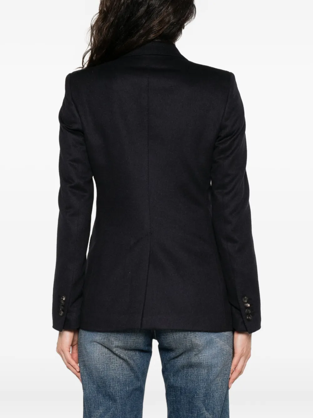 Tagliatore Double-breasted Blazer In Black